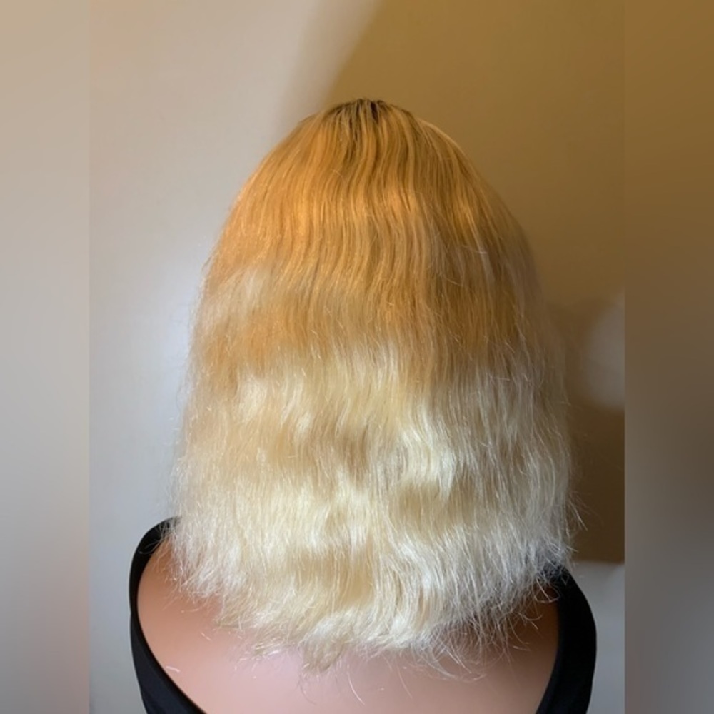 BC115 Human Hair lace Front t-part Wig - Picture 13 of 13